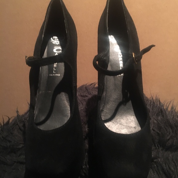Size 11 Jeffrey Campbell Suede Heel - Picture 2 of 3